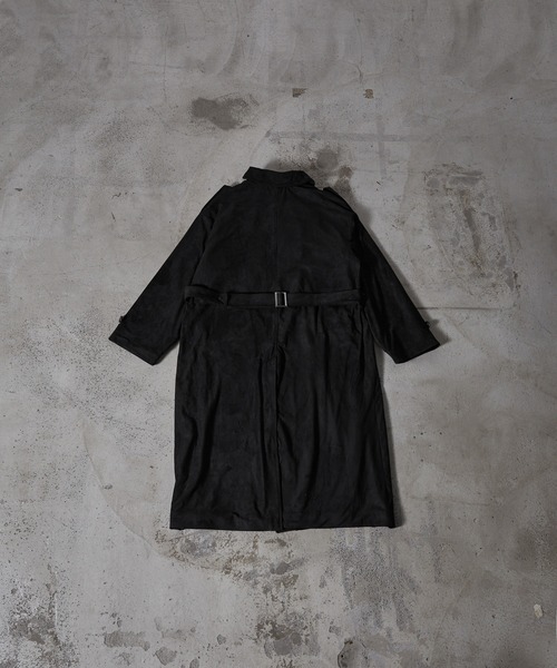 CLEL】Double Tech Fade Trench Coat/ダブルテックフェード トレンチ