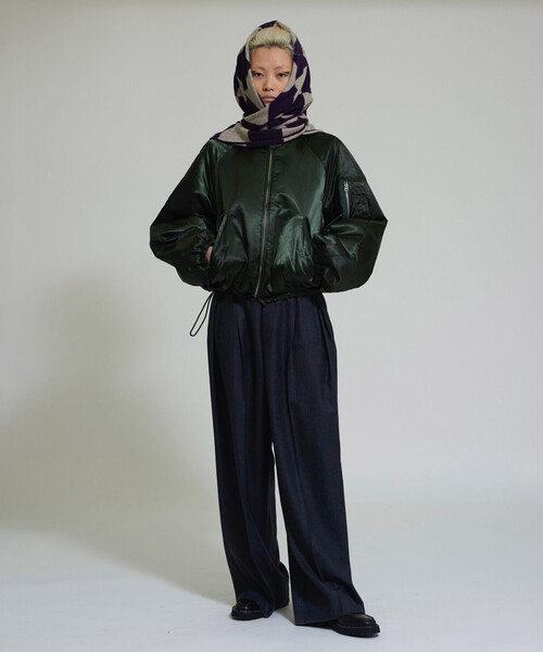 INSCRIRE（アンスクリア）の「INSCRIRE | MA-1 ジャケット WOMEN（MA-1