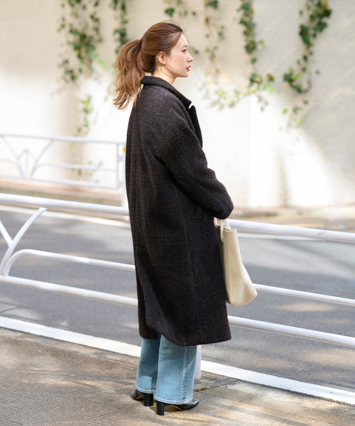 FRAMeWORK（フレームワーク）の「ループツィードチェックコート