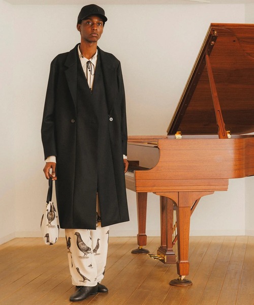 ETHOSENS/エトセンス】Collar detachable coat（ダウンジャケット