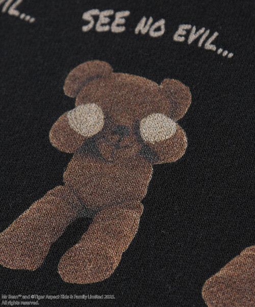 Mr. Bean/ミスタ―ビーン Teddy Sweat / テディ デザインクルーネック