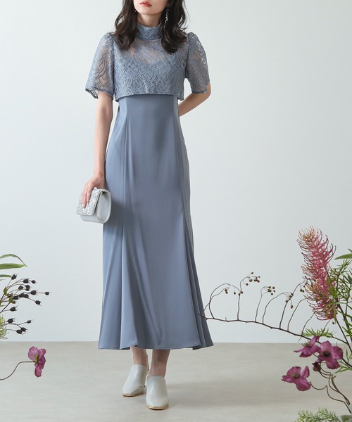 セール】【低身長サイズあり】3wayレースボレロ&マーメイドキャミ