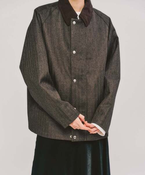 セール】2レイヤーフィルムブルゾン（その他アウター）｜417 EDIFICE