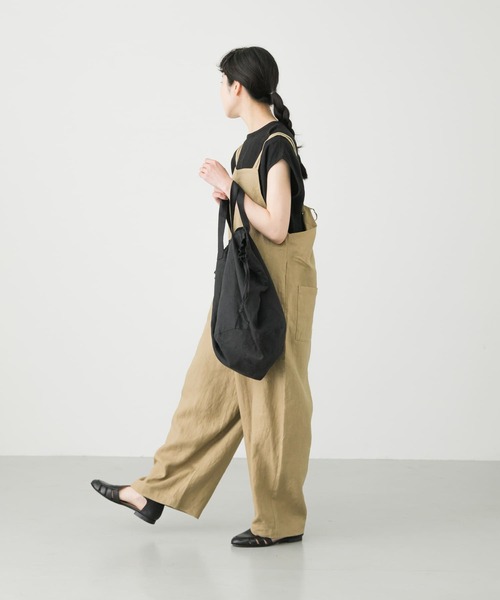 かぐれ（カグレ）の「リネンサロペット（サロペット/オーバーオール