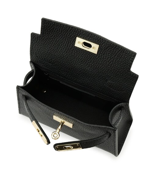 AULENTTI（オウレンティ）金具ベルト付きバッグ（ショルダーバッグ