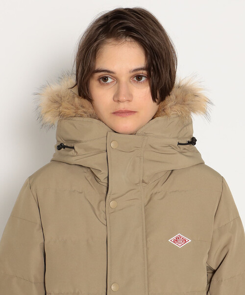 DANTON（ダントン）の「WOMEN'S FAUX FUR HOODED DOWN JACKET（ダウン