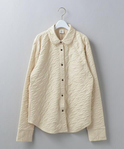 6（ロク）の「＜6(ROKU)＞QUILTED SHIRT/シャツ（シャツ/ブラウス