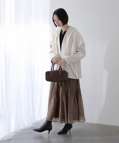 セール】ノーカラーショートコート（ノーカラーコート）｜La TOTALITE