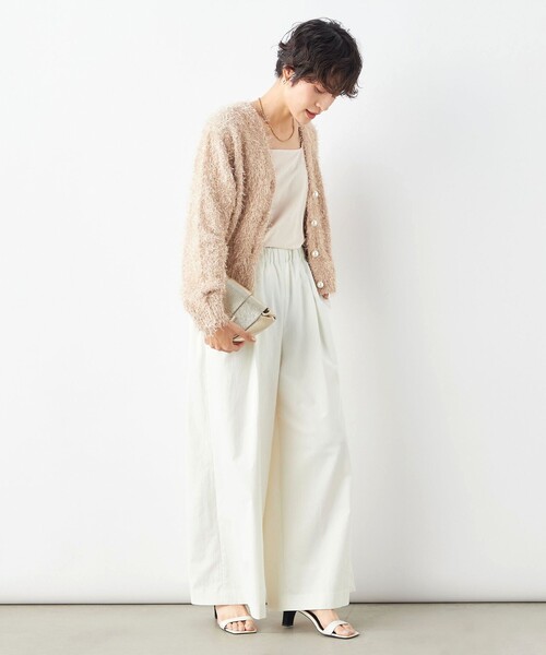 NOLLEY'S（ノーリーズ）の「《手洗い可能》ラメファンシーVネック