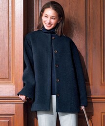 ノーカラーコート（チェック柄）ファッション通販 - ZOZOTOWN