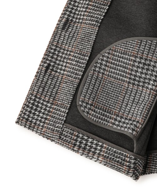 セール】ボンディング フォルムコート（ノーカラーコート）｜UNFILO