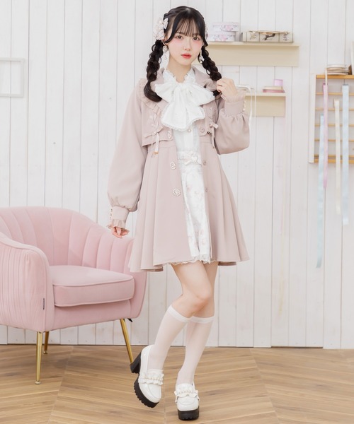 ROJITA（ロジータ）の「【再入荷】シアーフリルトレンチコート