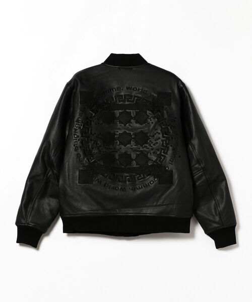 BAL（バル）の「BAL / ALL LEATHER VERSITY JACKET for BEAMS T