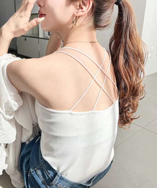 セール】【累計販売枚数5万枚突破！】カップ付きバッククロス