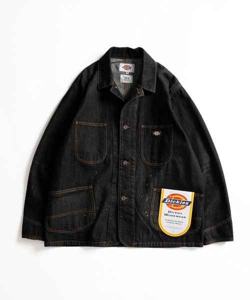 セール】【DICKIES別注】VINTAGE LIKE DENIM COVER ALL / ヴィンテージ