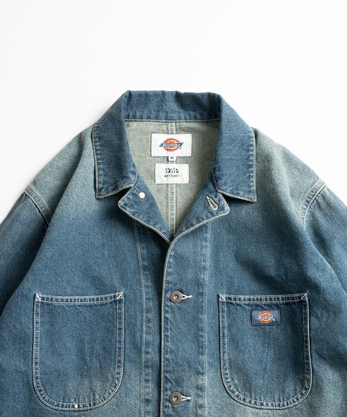 セール】【DICKIES別注】VINTAGE LIKE DENIM COVER ALL / ヴィンテージ