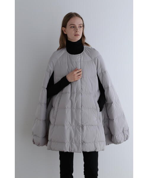 パッフィーダウンケープ（ダウンジャケット/コート）｜LE PHIL
