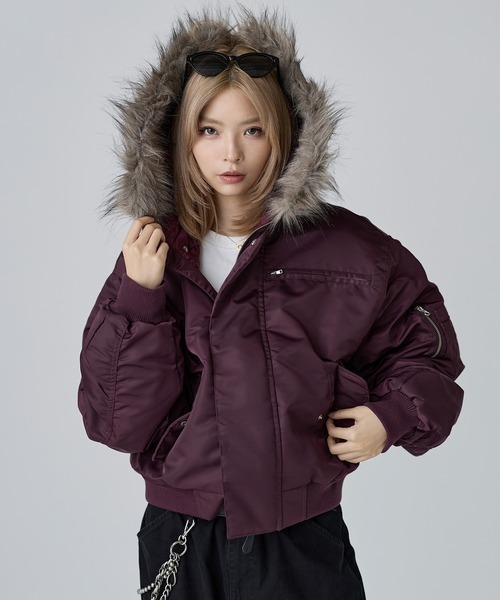 セール】N-2Bフライトミリタリーコンパクト中綿ジャッケット ナイロン