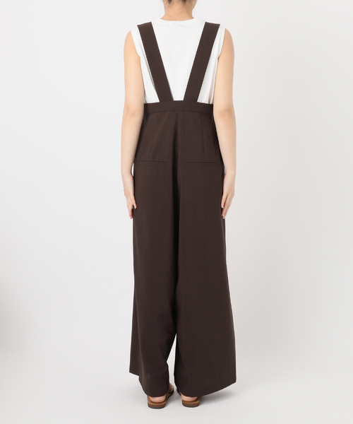 FRAMeWORK（フレームワーク）の「撥水強撚PEサスペンダーパンツ