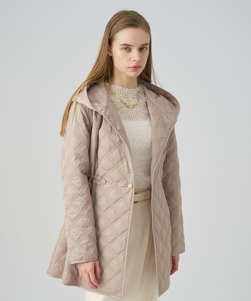 ANAYI（アナイ）の「キルティングフードコート（その他アウター）」 - WEAR