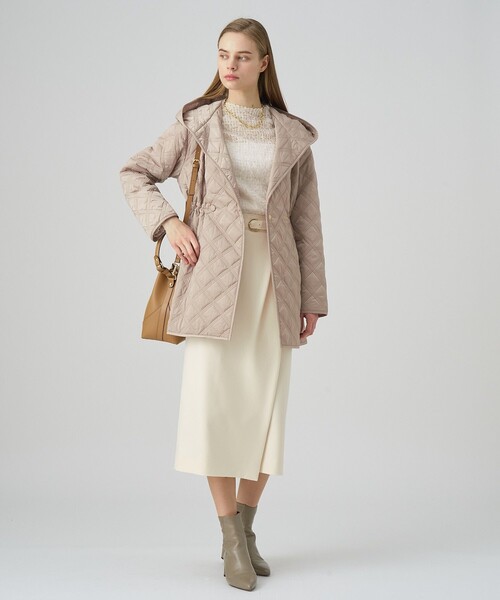 ANAYI（アナイ）の「キルティングフードコート（その他アウター）」 - WEAR