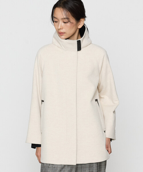 セール】アンゴラウール Aラインショートコート（その他アウター