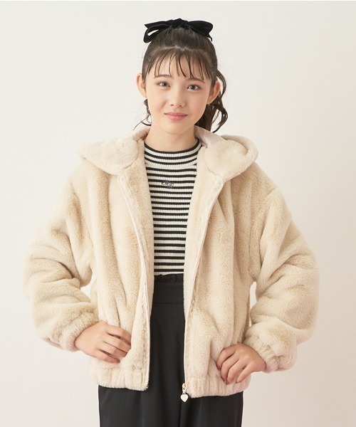セール】フェイクファーブルゾン（ブルゾン）｜mezzo piano Junior