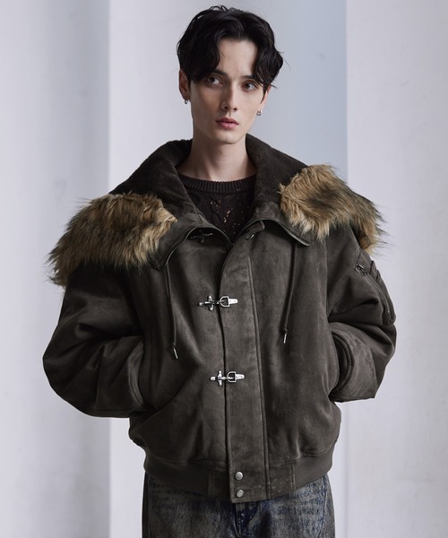 CLEL】Fireman Tech Fade N-2B Flight Jacket / ファイヤーマン テック