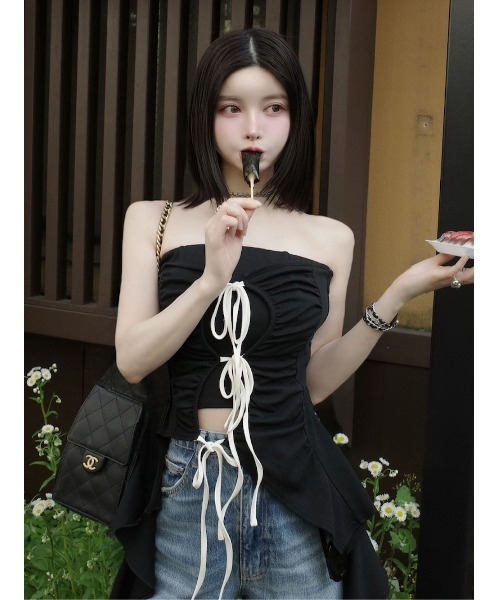 セール】カスケードフリルベアトップ（その他トップス）｜Darich