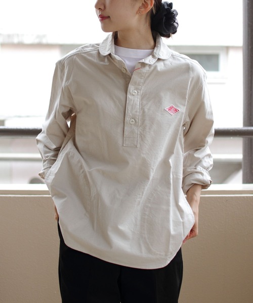 DANTON（ダントン）の「DANTON/ダントン ラウンドカラープルオーバー