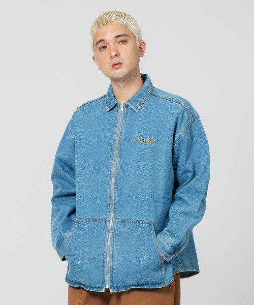 XLARGE（エクストララージ）の「DENIM ZIP SHIRT（シャツ/ブラウス