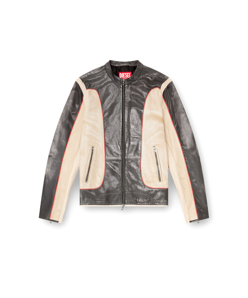 セール】メンズ レザージャケット L-EVERT（ライダースジャケット