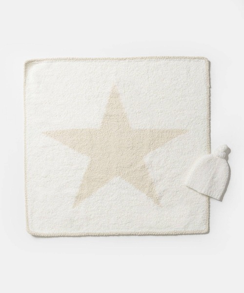 セール】KASHWERE Baby Blanket Star w/ Cap - Chenilla Classic