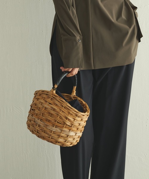 Whim Gazette（ウィムガゼット）の「【Bagmati】FURバスケット（かご