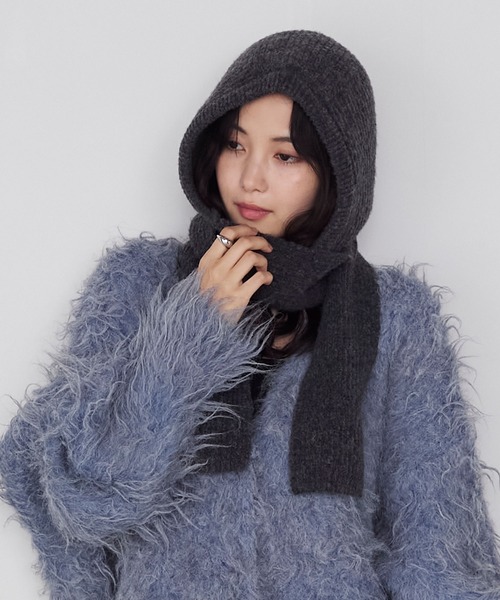 セール】【forksy.】バラクラバフードマフラー（マフラー）｜forksy