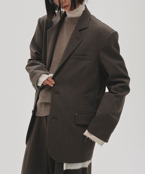 TODAYFUL/トゥデイフル】Over Shoulder Jacket/オーバーショルダー