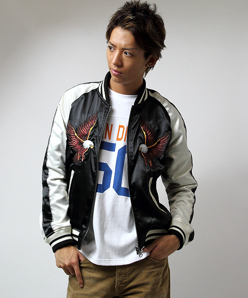 JACKROSE（ジャックローズ）の「刺繍リバーシブルスカジャン2016