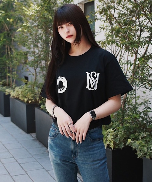 EXAMPLE（エグザンプル）の「EXAMPLE x MFC STORE MSROUND LOGO S/S