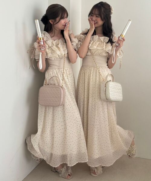 セール】【WEB限定アイテム/XSサイズあり】ミルフィーユフリル