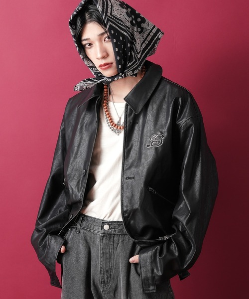 DIESEL BLACK GOLD ウエスタン ブルゾン 刺繍 ジャケット 短丈 DIESEL