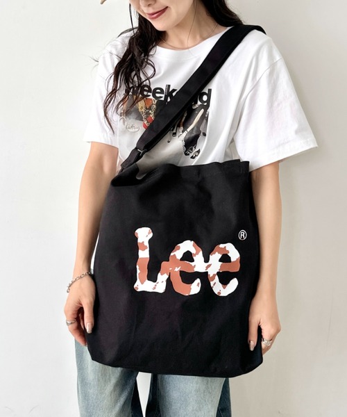 セール】Lee/リー COW アニマル柄 プリント キャンバス ビッグ2WAY