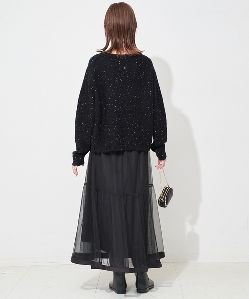 スパンコールニット（ニット/セーター）｜SLOBE IENA（スローブイエナ