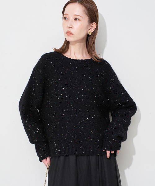 スパンコールニット（ニット/セーター）｜SLOBE IENA（スローブイエナ