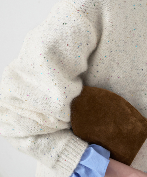 スパンコールニット（ニット/セーター）｜SLOBE IENA（スローブイエナ