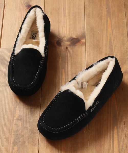 セール】【UGG/アグ】ムートンスリッポン/Ansley アンスレー（モカシン