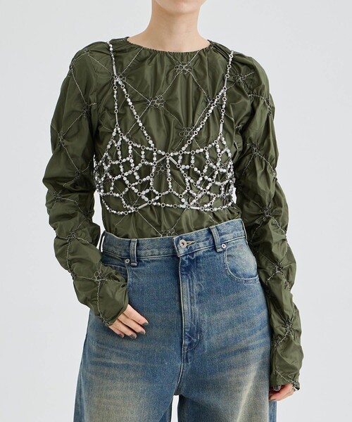 MURRAL/ミューラル】Jewel bustier/ジュエルビスチェ（ベスト