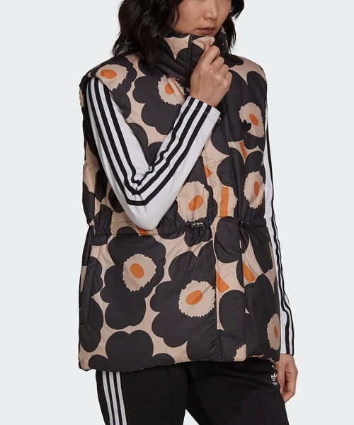 adidas（アディダス）の「マリメッコ ダウン パファーベスト