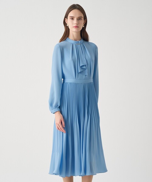 Eternal Line 2026】シアードビープリーツボウ ワンピース（ワンピース
