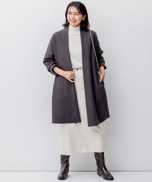 セール】コンプレストパイル コーディガン（カーディガン/ボレロ）｜23