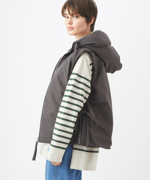 ORCIVAL（オーシバル）の「ORCIVAL | フードダウンベスト WOMEN